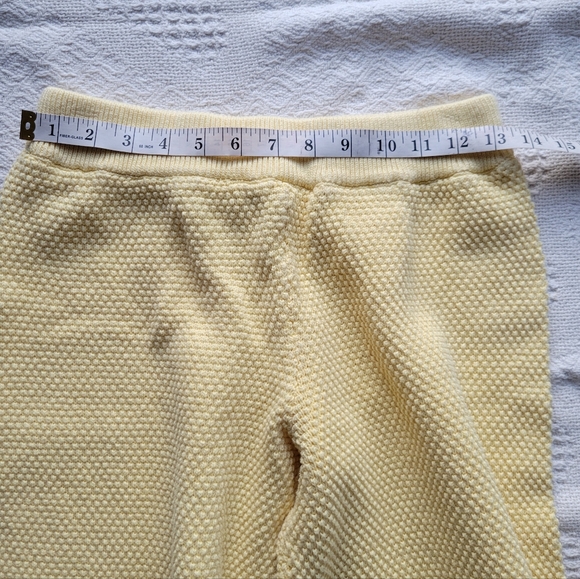 The Free People Beach Hailee Cardi Waffle Stitch High Rise Pant - Picture 8 of 10